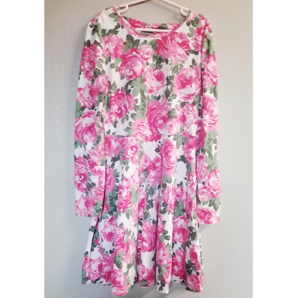 The Children's Place Long Sleeve Skater Dress - Picture 1 of 7